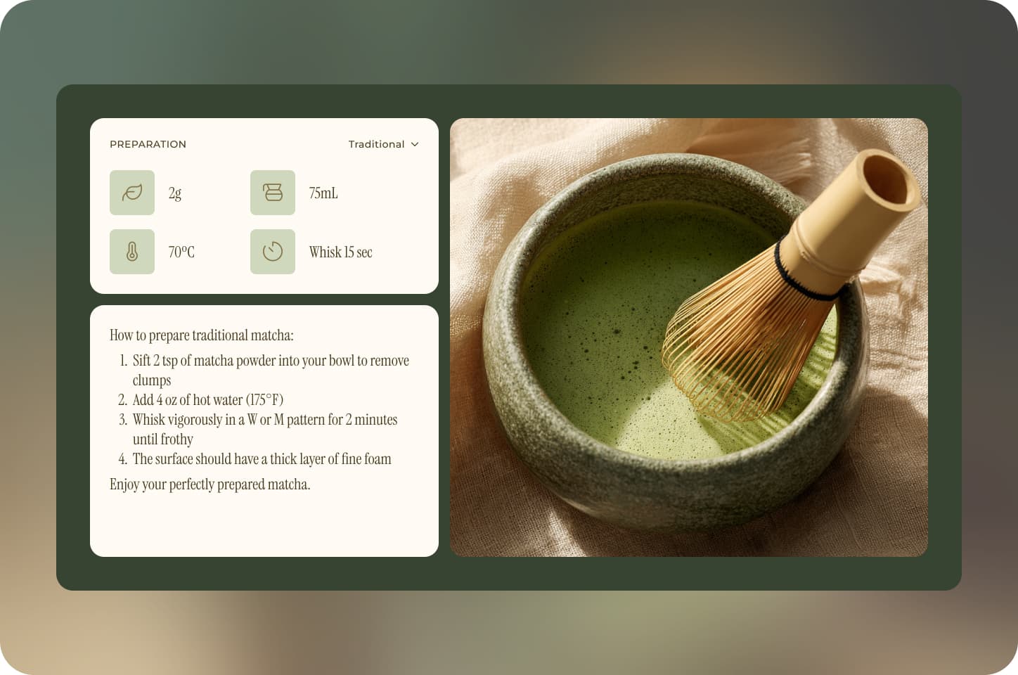 How to use instructions preview