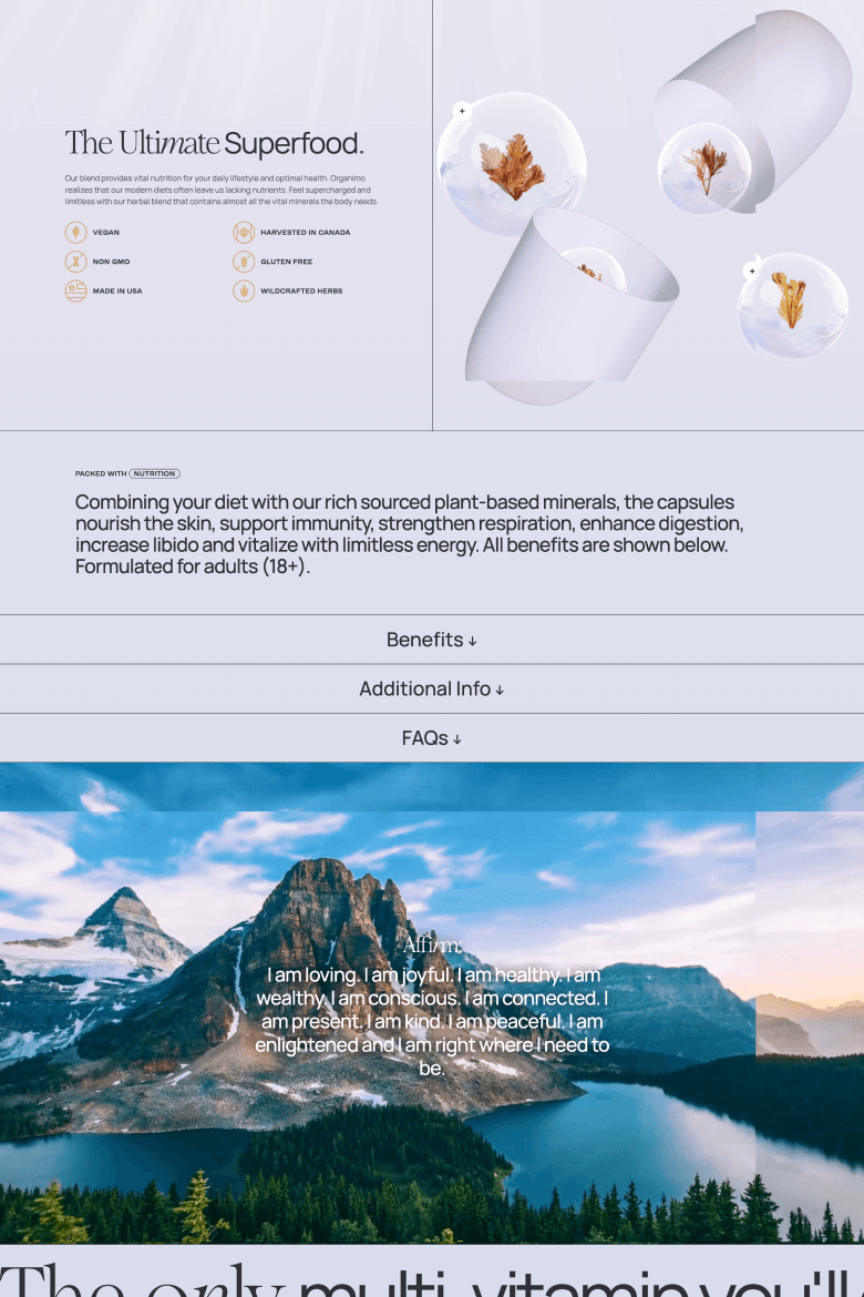 Product page example